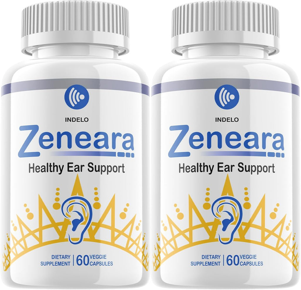 Zeneara - Complemento para el Soporte Auditivo (2 Envases - 120 Cápsulas)