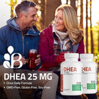 Bronson DHEA 25mg Fórmula Diaria, 200 Cápsulas Vegetarianas