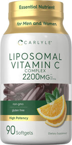Carlyle Vitamina C Liposomal 2200 mg - 90 Cápsulas Blandas