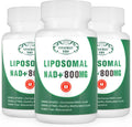 NAD+ Liposomal 800mg + Resveratrol + TMG - 180 Cápsulas (Pack de 3)