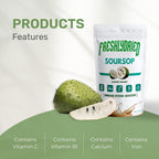 FreshlyDried Concentrado de Guanábana (Soursop, Graviola) en Polvo - 170g
