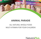 NaturesPlus Animal Parade Children's Multivitamin - 90 Watermelon Chewable Tablets