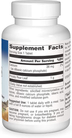 Planetary Herbals Nopal Cactus (Higo Chumbo) 1000 mg - 120 Comprimidos