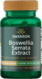 Swanson Boswellia Serrata Extract - Herbal Supplement for Joints - 60 Veggie Capsules