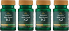 Swanson Maximum Strength Vitamina K2 (MK-7) – 200 mcg, 30 Cápsulas Blandas