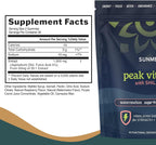 Pink Vitality Gominolas de Shilajit del Himalaya para Fuerza, Energía y Concentración Cognitiva | Sin Azúcar | Vegano | Natural | Sandía