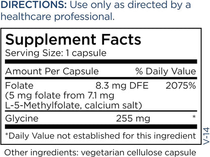 Metabolic Maintenance L-Metilfolato 5 mg - – El folato contribuye a la reducción del cansancio y la fatiga. – Image 5