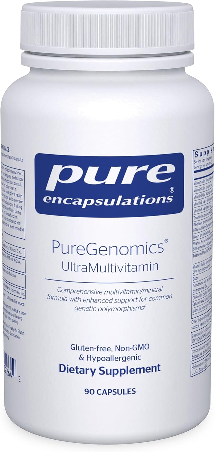 Pure Encapsulations PureGenomics UltraMultivitamin | 90 Cápsulas