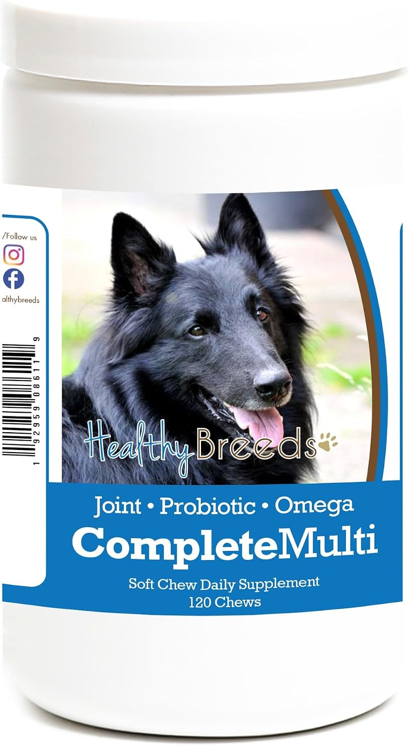 Healthy Breeds Belgian Sheepdog All in One – Vitaminas A, B, C, D, E y K : esenciales para el sistema inmunitario, – Image 1