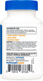 Nutricost NMN (Nicotinamida Mononucleótido) 500mg – 60 Cápsulas