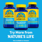 Nature's Life Vitamina D3 2000 UI (50 mcg) - 240 Cápsulas Blandas
