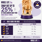 Whole Life Pet Healthy Skin Daily Supplement - Probióticos y Omega 3 para Perros, Apoyo Digestivo y Piel - 90 Dosis
