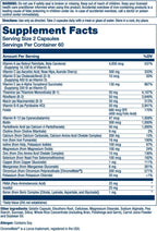 Solaray Multi Energy Two Daily - Multivitamínico Energético, 120 Cápsulas