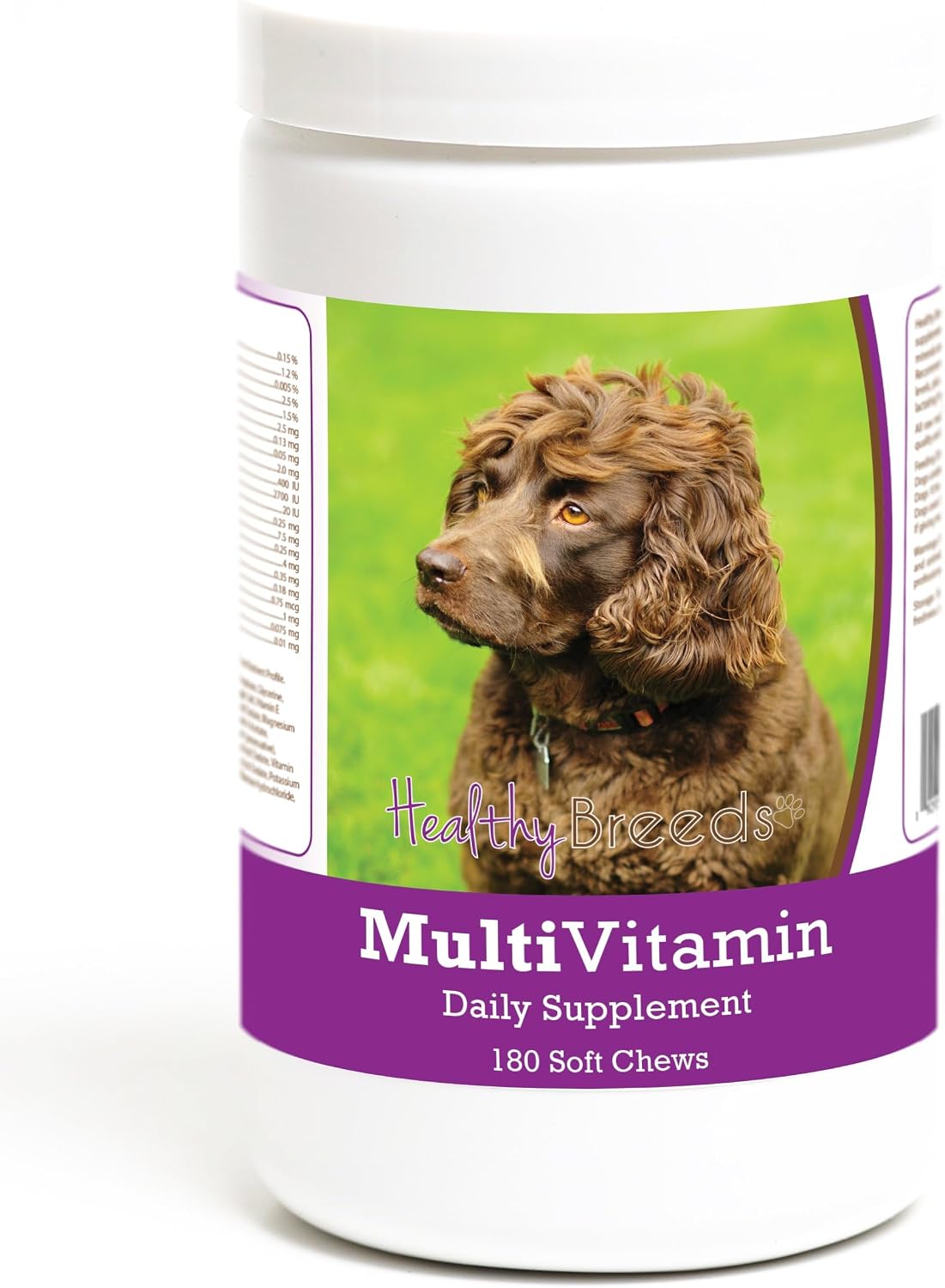 Healthy Breeds Multivitamínico Masticable Suave para Perros Boykin Spaniel - 180 Unidades