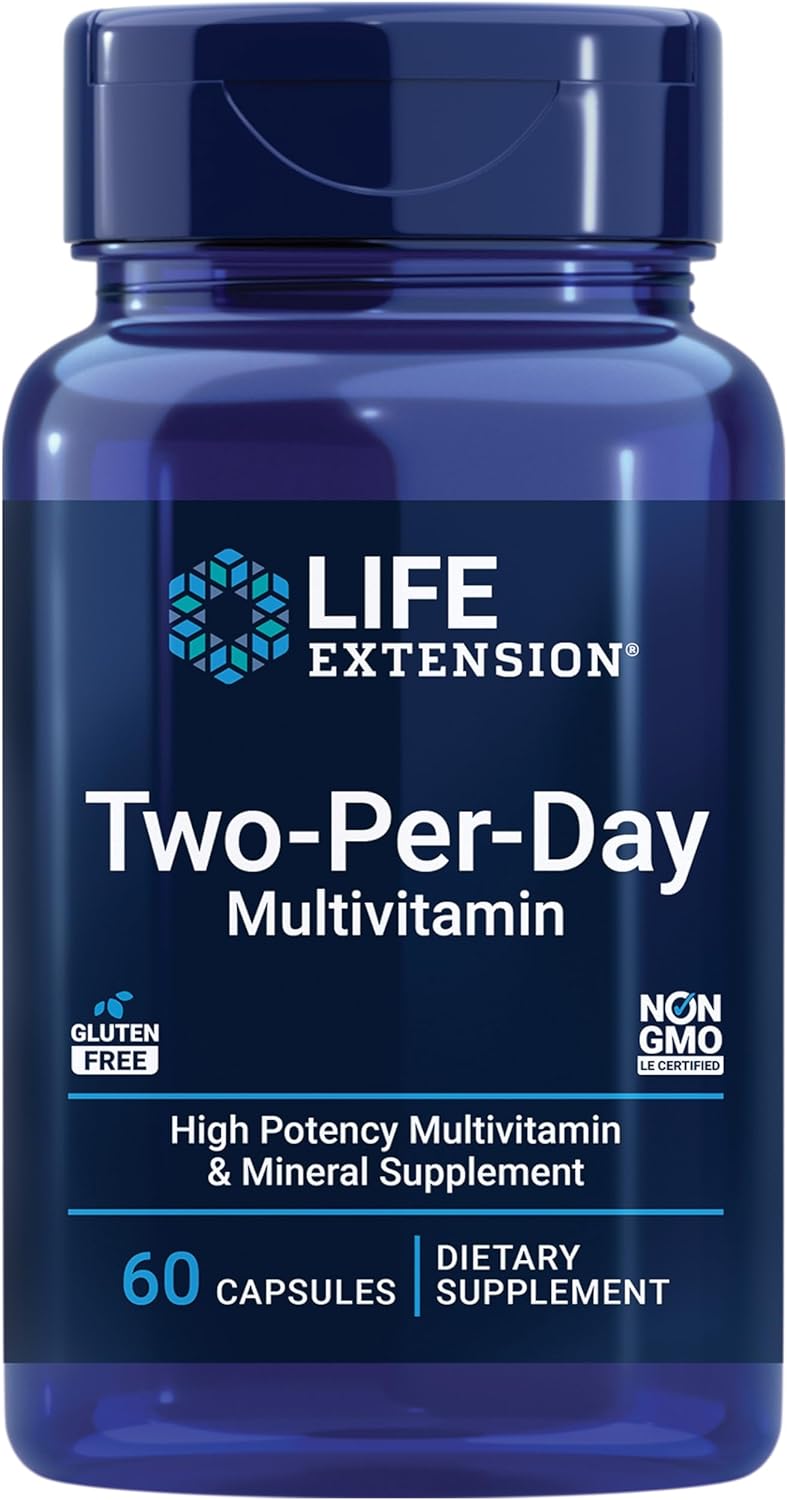 Life Extension Two-Per-Day Multivitamin - 60 Cápsulas