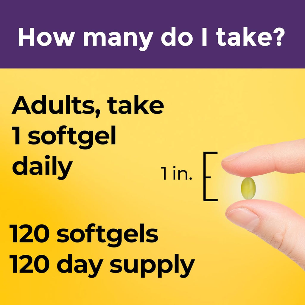 Nature Made Biotina 1000 mcg, 120 Cápsulas Blandas - Complemento Alimenticio
