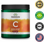 Swanson Vitamina C en Polvo 100% Ácido Ascórbico Puro - 3 Pack (3 x 454 g)