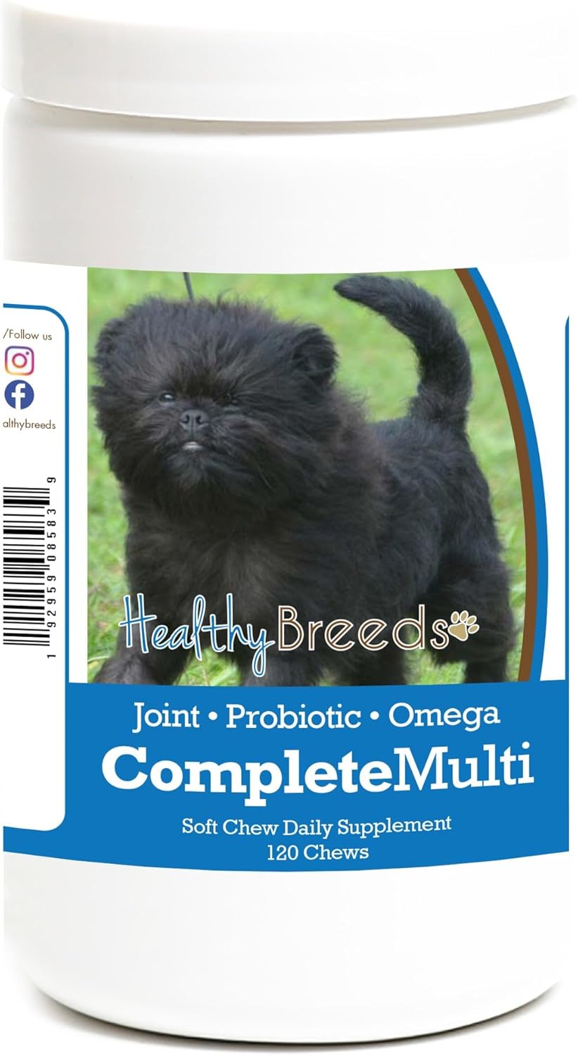 Healthy Breeds Affenpinscher All in One Multivitamin Soft Chew 120 Count