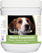 Healthy Breeds American English Coonhound Multi-Essentials Powder for Dogs - Suplemento Multivitamínico en Polvo para Perros - 8 oz (227 g)