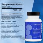 GutPersonal The Booster Probiótico Dirigido para la Salud Intestinal – 5B UFC Saccharomyces Boulardii, 60 Cápsulas