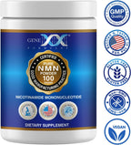Genex Formulas - NMN Puro en Polvo 100g - Disolución Instantánea
