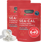 Animal Essentials Sea-Cal - Polvo de Calcio de Algas Marinas Puras para Perros y Gatos - 340 g