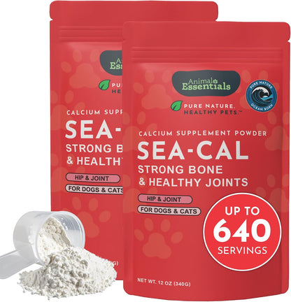 Animal Essentials Sea-Cal - Polvo de Calcio de Algas Marinas Puras para Perros y Gatos - 340 g – Image 10
