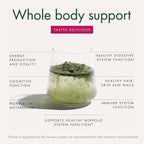 WelleCo The Super Elixir Daily Greens Powder – Mezcla de frutos rojos (300g)