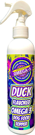 Duck Flavored Omega 3 Dog Food Topper with Human Grade Oils