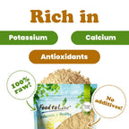 Food to Live Maca Amarilla en Polvo, 7,26 kg – Raíz de Maca Cruda Molida, Vegana, Kosher, Keto, Sin Gelatinizar, Rica en Vitamina C