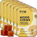 PYM Citrus Mood Chews (120 uds) - Complemento Vegano para el Estrés con GABA y L-Teanina
