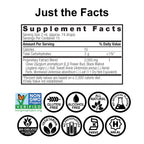 Nature's Answer Black Walnut and Wormwood Complex - Extracto Líquido Super Concentrado 2000 mg - Vegano, Sin Gluten, Sin Alcohol - 1 Fl Oz (Pack de 2)
