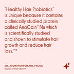 Love Wellness Healthy Hair Probiotics - Probióticos para el cabello con biotina, vitamina B12 y B6 - 30 cápsulas