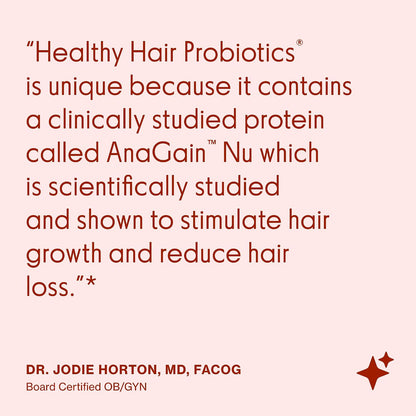 Love Wellness Healthy Hair Probiotics - Probióticos para el cabello con biotina, vitamina B12 y B6 - 30 cápsulas – Image 6