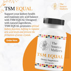EQUAL Soporte para Ácido Úrico | Vitamina C, Quercetina, Luteolina, Cereza Ácida, Semilla de Apio (90 Cápsulas)