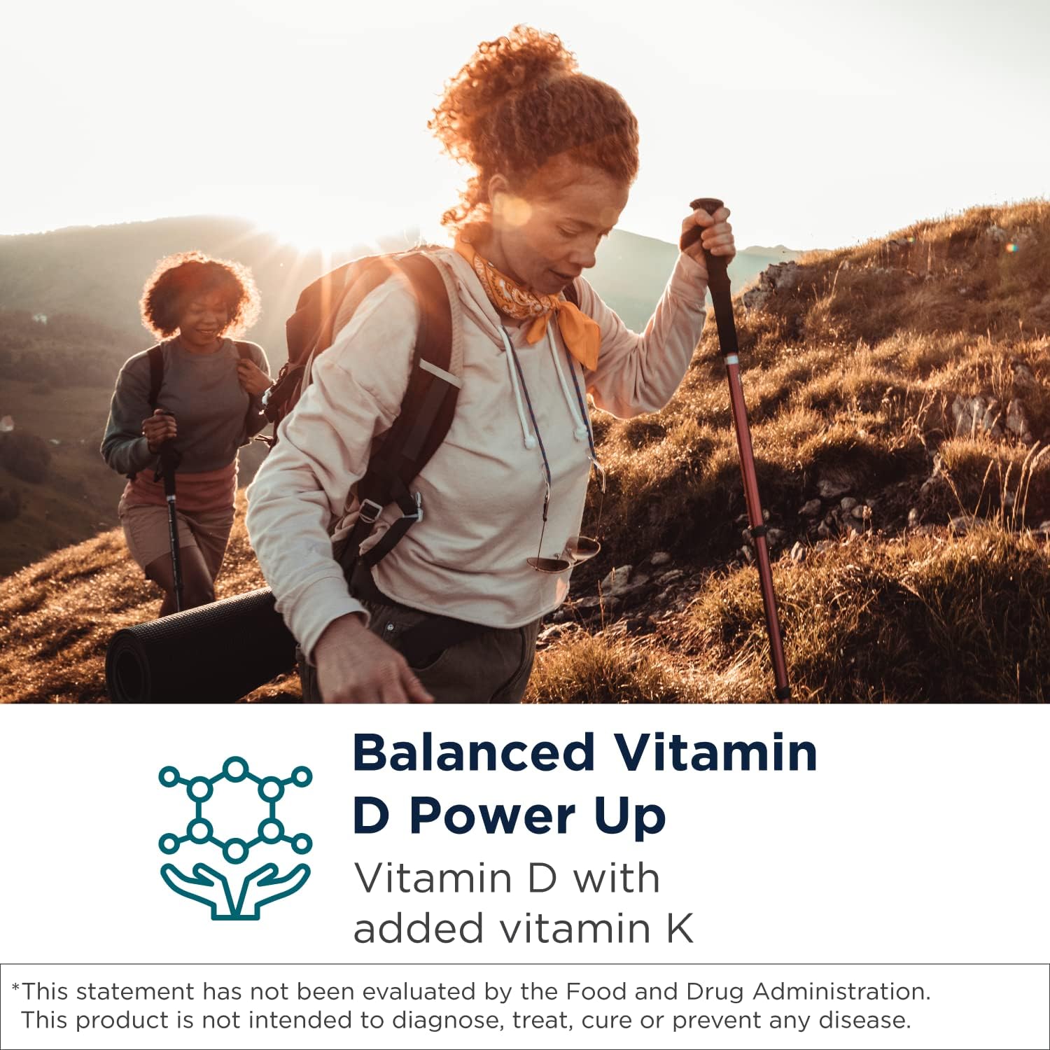 Designs for Health Vitamin D Synergy - Vitamina D3 2000 UI con K1 y K2 - 120 Cápsulas
