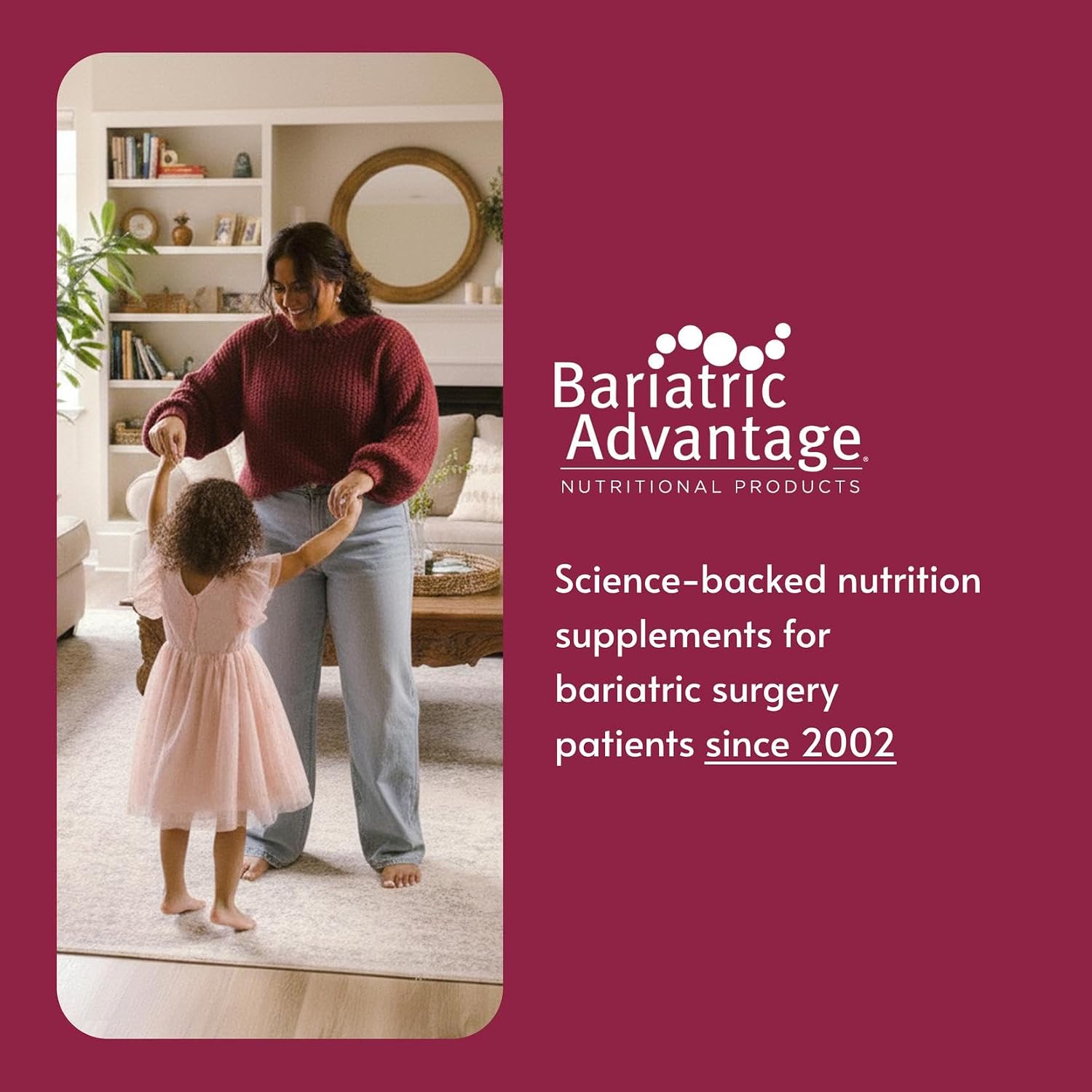 Bariatric Advantage Multi Formula sin Hierro, Multivitamínico Diario de Alta Potencia para Pacientes de Cirugía Bariátrica con 22 Vitaminas y Nutrientes Esenciales - 180 Cápsulas