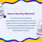 Breeder's Edge Oxy Momma Soft Chews - Suplemento Posnatal para Perras y Gatas Lactantes - 40 unidades