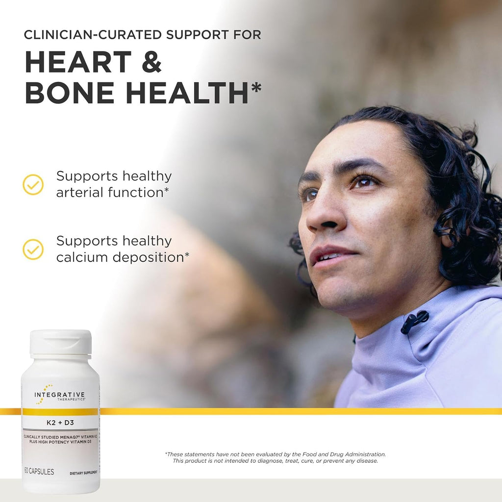 Integrative Therapeutics K2 + D3 - 60 Cápsulas