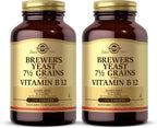 Solgar Levadura de Cerveza 7 ½ Granos con Vitamina B12 - 250 Comprimidos