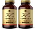 Solgar Brewer's Yeast 7½ Grains with Vitamin B12 - 250 Tablets, 2-Pack - Non-GMO, Vegan, Dairy-Free, Kosher - 82 Servings