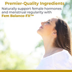 Premier Research Labs Fem Balance FX - Suplemento Dietético con Extracto Orgánico de Baya de Saúco, Cardo Mariano y Cúrcuma - 60 Cápsulas Vegetarianas