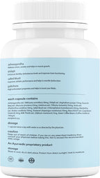 Mars Surgemax - Cápsulas Naturales con Shilajit y Safed Musli, 60 Cápsulas