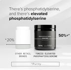 Toniiq Phosphatidylserine - 400mg Formula - 50% Pureza - Sin Soja - 90 Cápsulas Veganas
