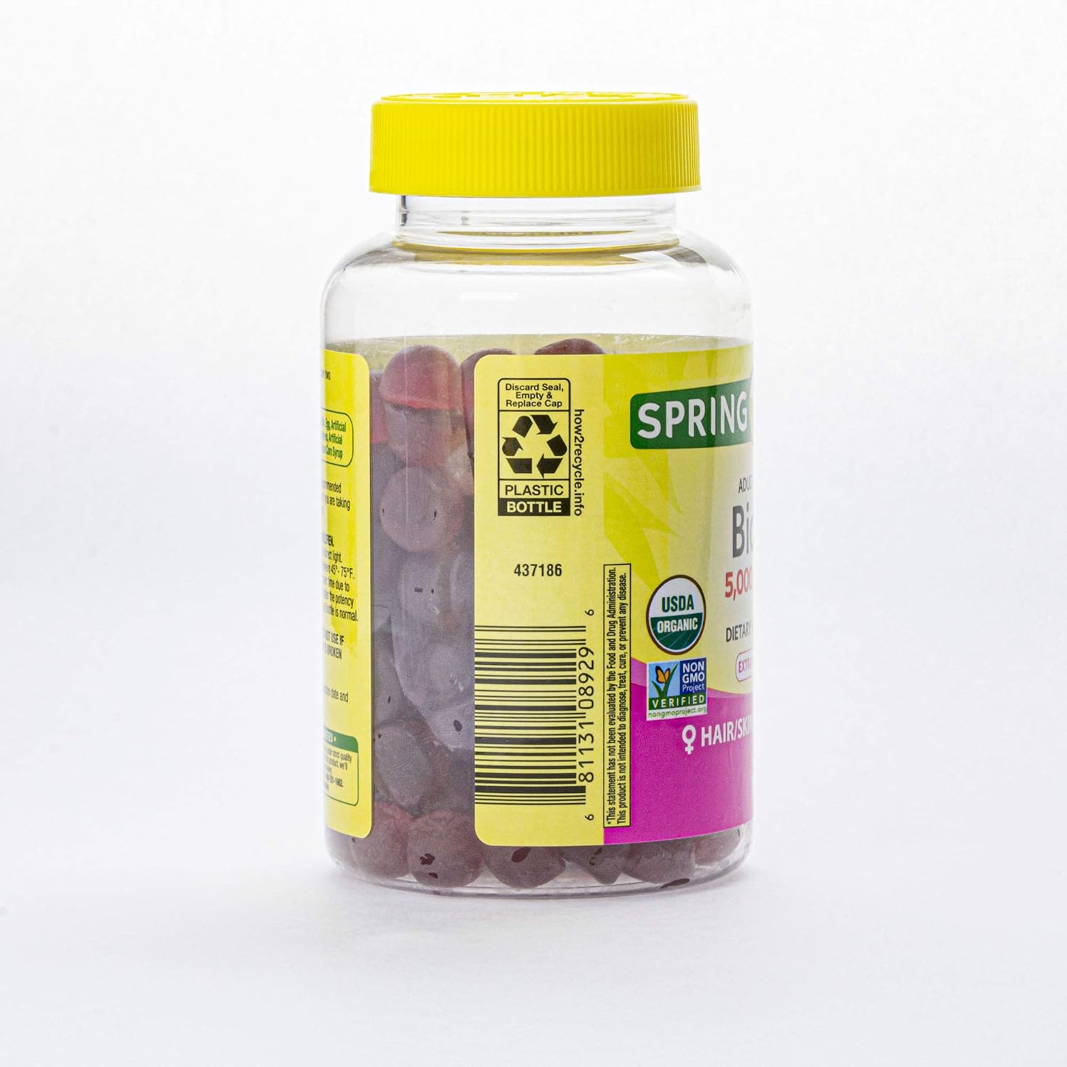 SPORTIMES Spring Valley Biotina 5000 mcg - 150 Gominolas