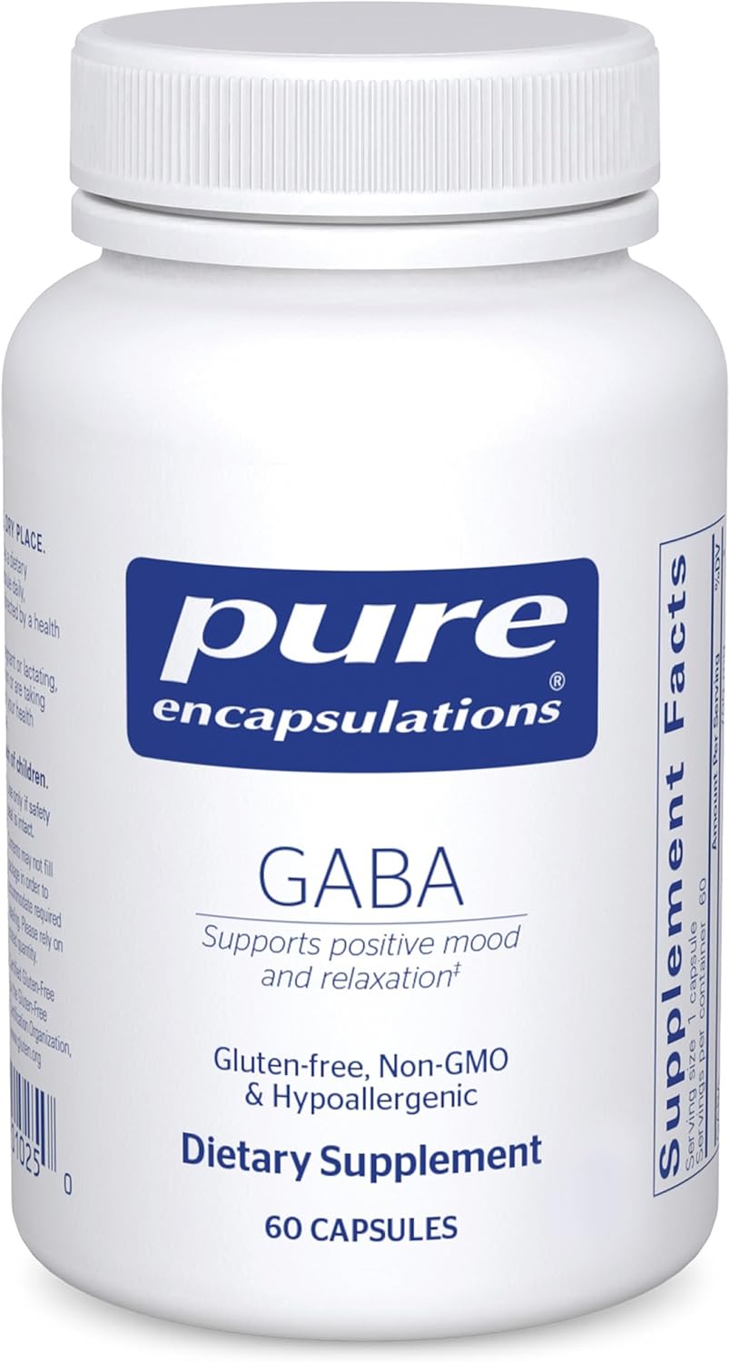 Pure Encapsulations GABA - 120 Cápsulas