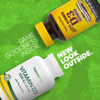 NaturesPlus Vitamina D3 5000 UI + Trans-Resveratrol - Liberación Prolongada - 90 Comprimidos Veganos