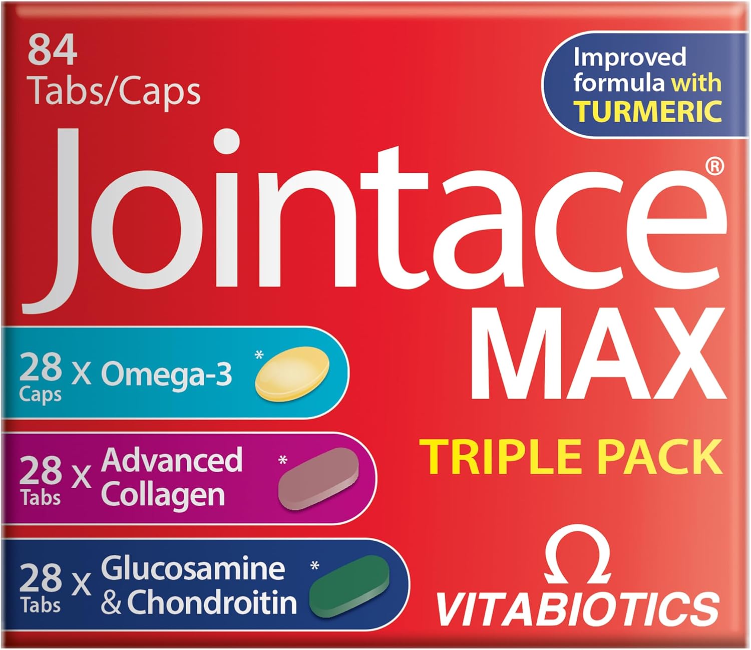 Vitabiotics Jointace Max Tablets - 84 Comprimidos