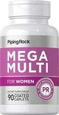 Piping Rock Multivitamínico para Mujeres, 90 Comprimidos