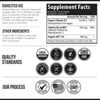 Vitamina D3 K2 Orgánica 10000 UI + 120 mcg MK-7 - Gotas Sublinguales - Triquetra Health